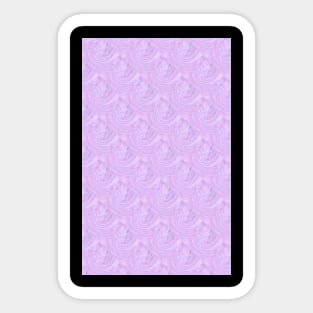 Pastel Pink Purple Swirl Pattern Sticker